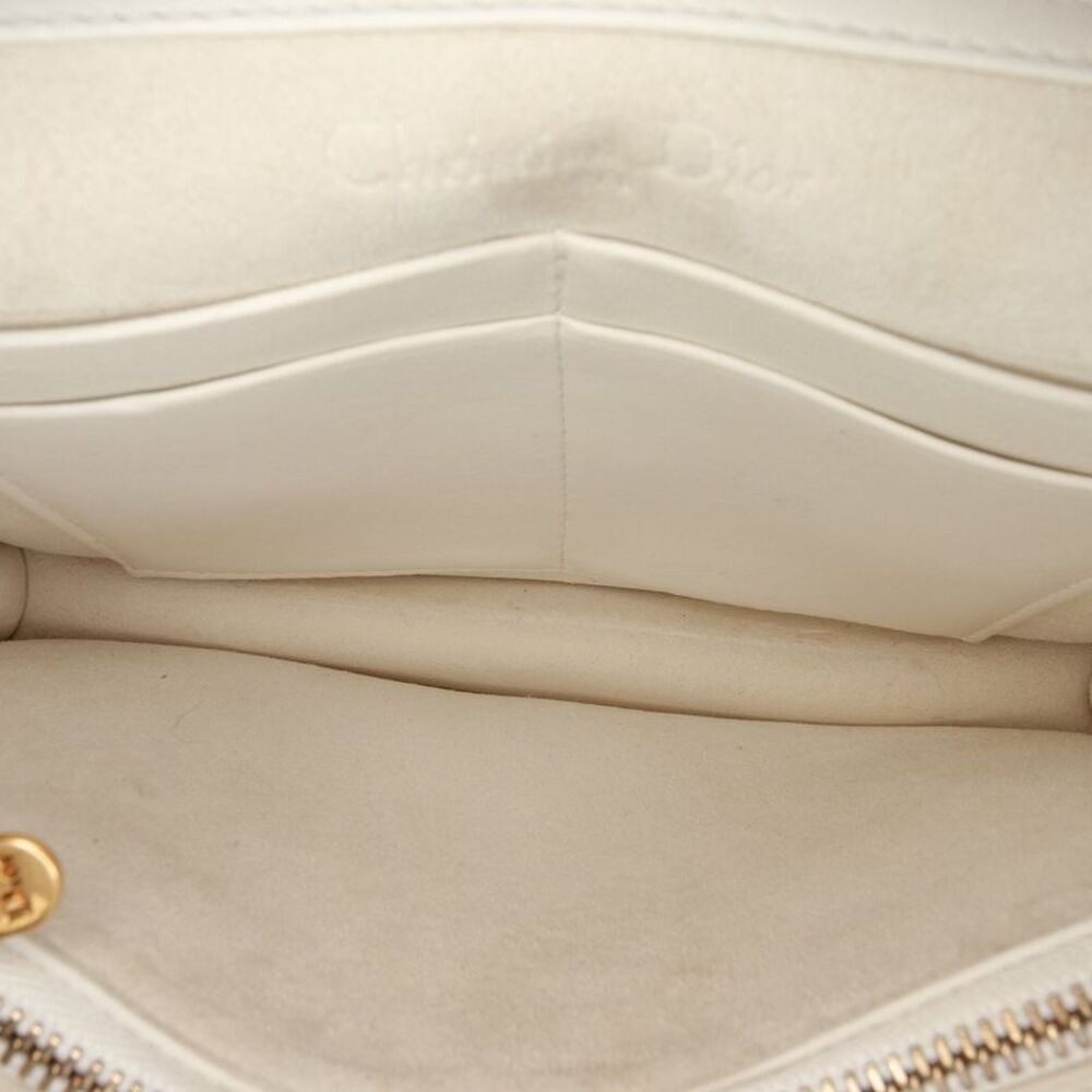 Dior Studded Calfskin Cannage Lady Dior Wallet On Chain - Picture 5 of 10